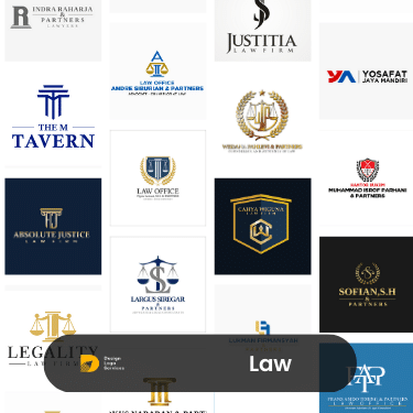 harga jasa pembuatan desain logo perusahaan hukum notaris