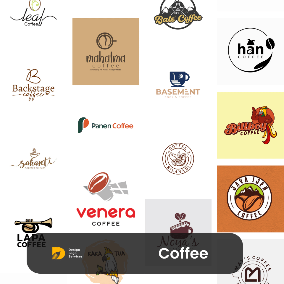 logo kopi harga biaya pembuatan logo perusahaan profesional murah kopi coffee PL 3-min