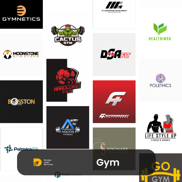 jasa desain logo perusahaan murah profesional terbaik no Gym