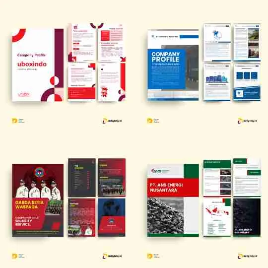 jasa pembuatan desain company profile port 4